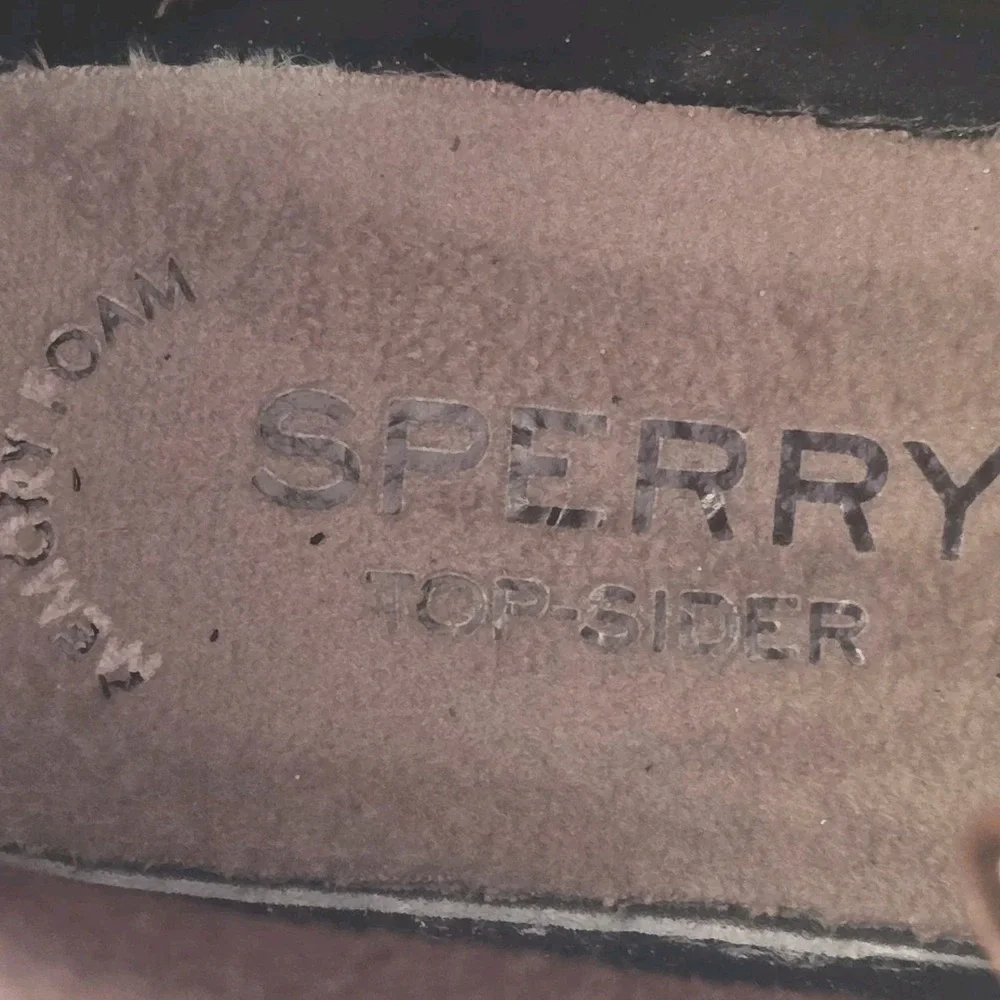 Sperry Top-Sider Brewster Mens 10M Waterproof Duck Brown Leather Lace Up Boots